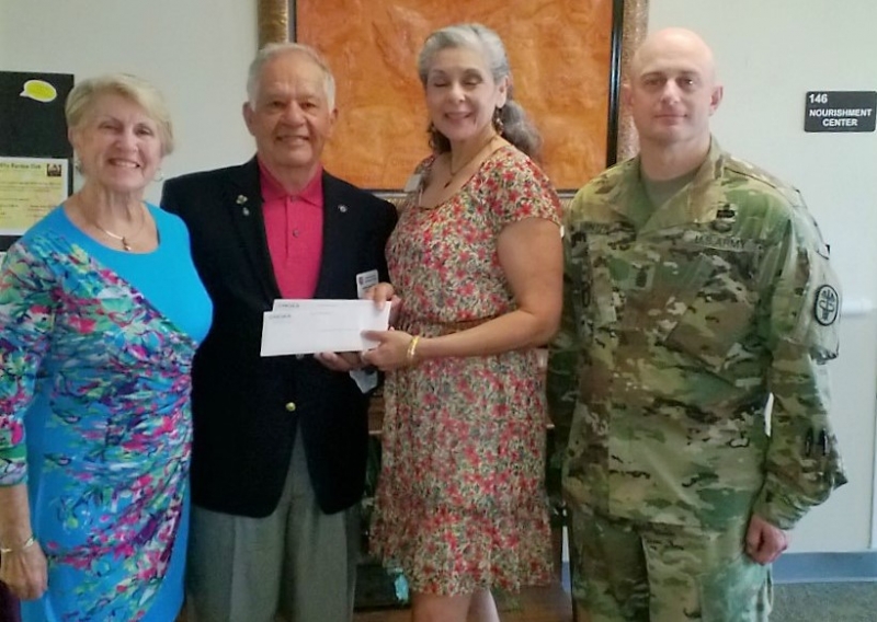DONATION TO THE FORT BRAGG ARMY SOLDIER & FAMILY ASSISTANCE CENTER