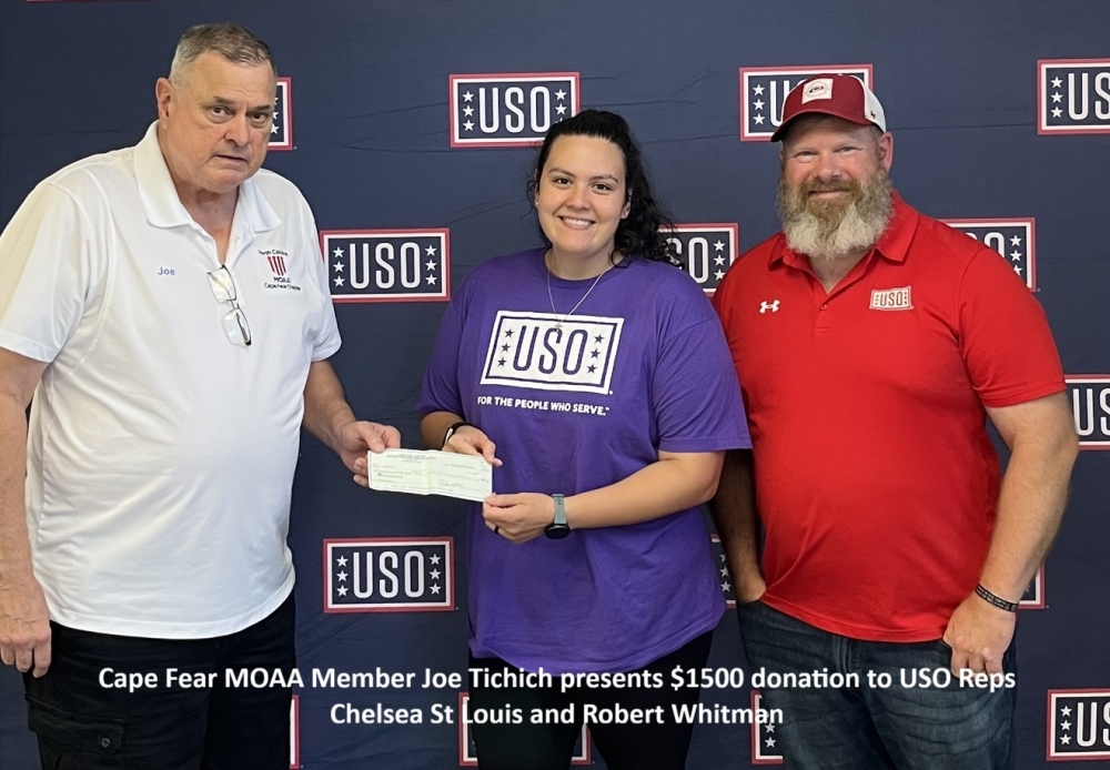 USO Ft Bragg Donation