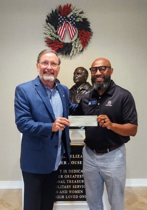 DONATION TO THE FORT BRAGG FISHER HOUSE