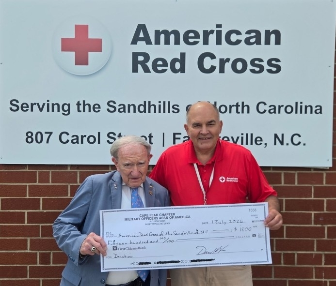 DONATION TO AMERICAN RED CROSS