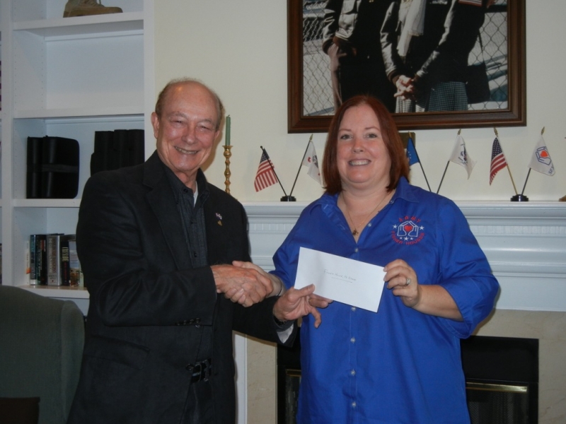 Donation to the Fort Bragg Fisher House